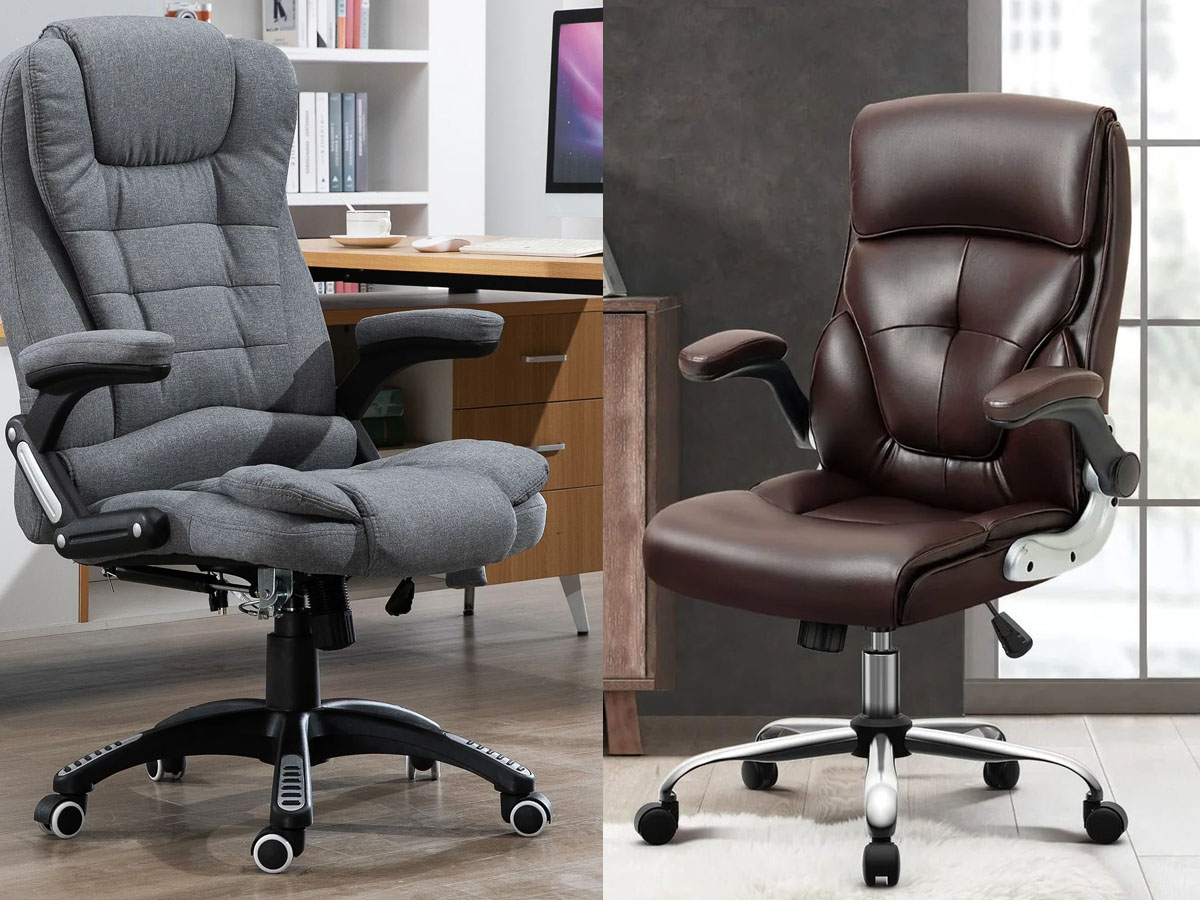 روکش صندلی اداری چرمی بهتر است یا پارچه ای؟