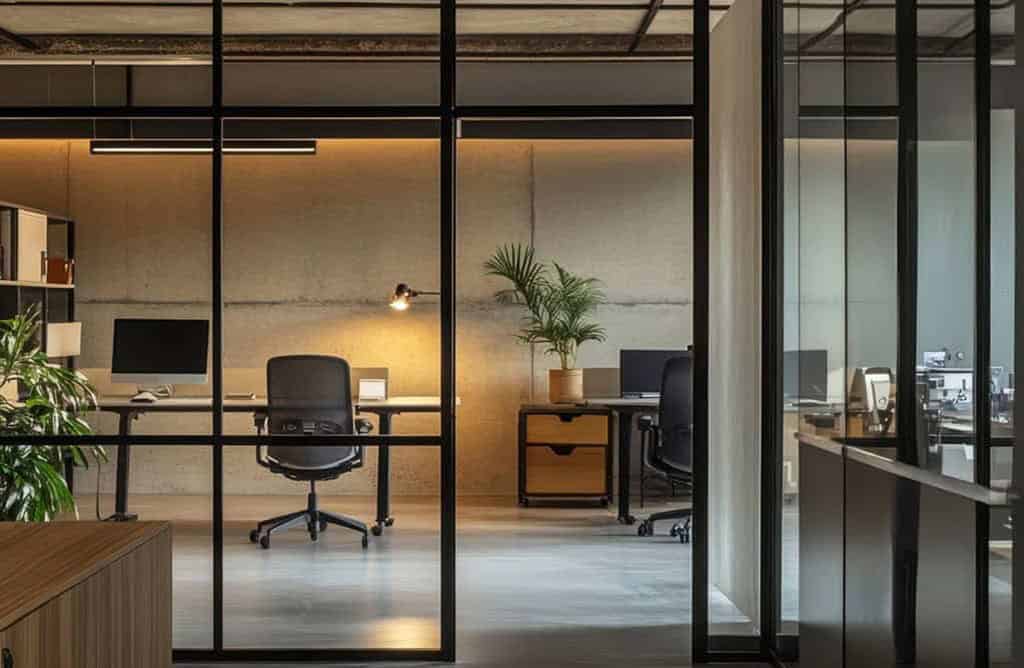 دفتر کار مدرن را پارتیشن‌بندی کنید