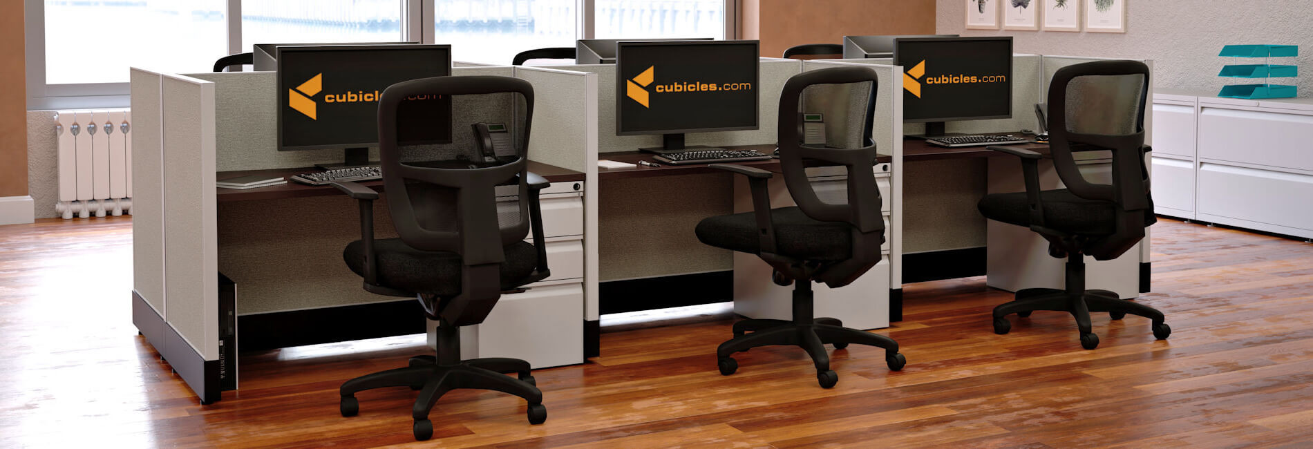 میز اداری کوچک طراحی فضاهای کاری چرخشی یا Hot Desk