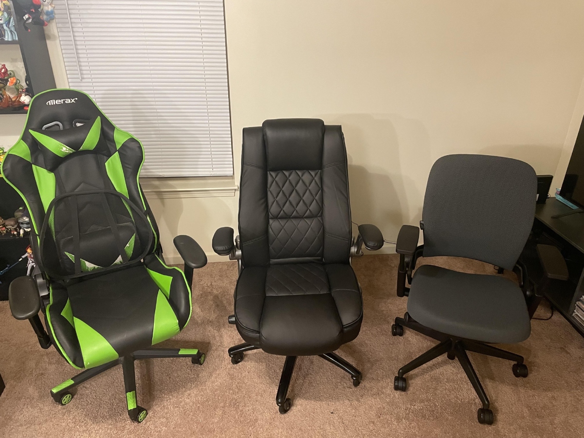 سه صندلی اداری