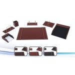 ست رومیزی چرمی مدیریتی 7 تکه قائم مدل 807