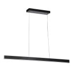 لوستر مدرن چشمه نور مدل L6431/80BK