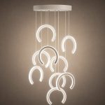 لوستر مدرن چشمه نور مدل L6444/9